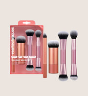 Real Techniques Full Beat 4 Piece Brush Set Vegan & Cruelty Free