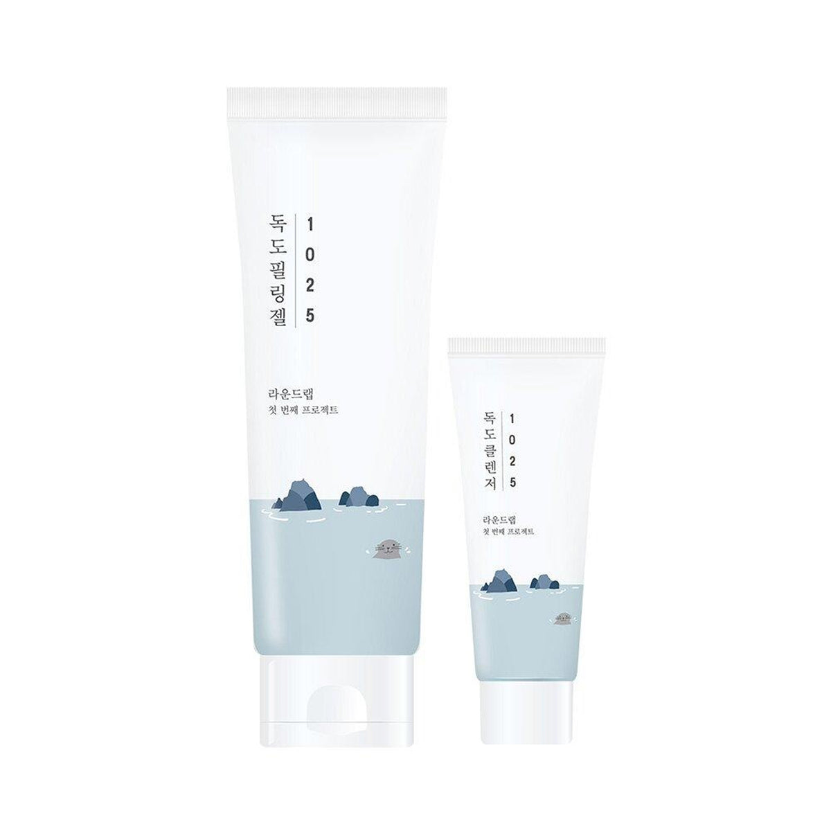 ROUND LAB 1025 Dokdo Peeling Gel 120mL Special Set (Special Set: Cleanser 20mL)