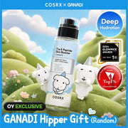 [GANADI EDITION] COSRX The 6 Peptide Skin Booster Serum 150ml Double Set (+Random Hipper)