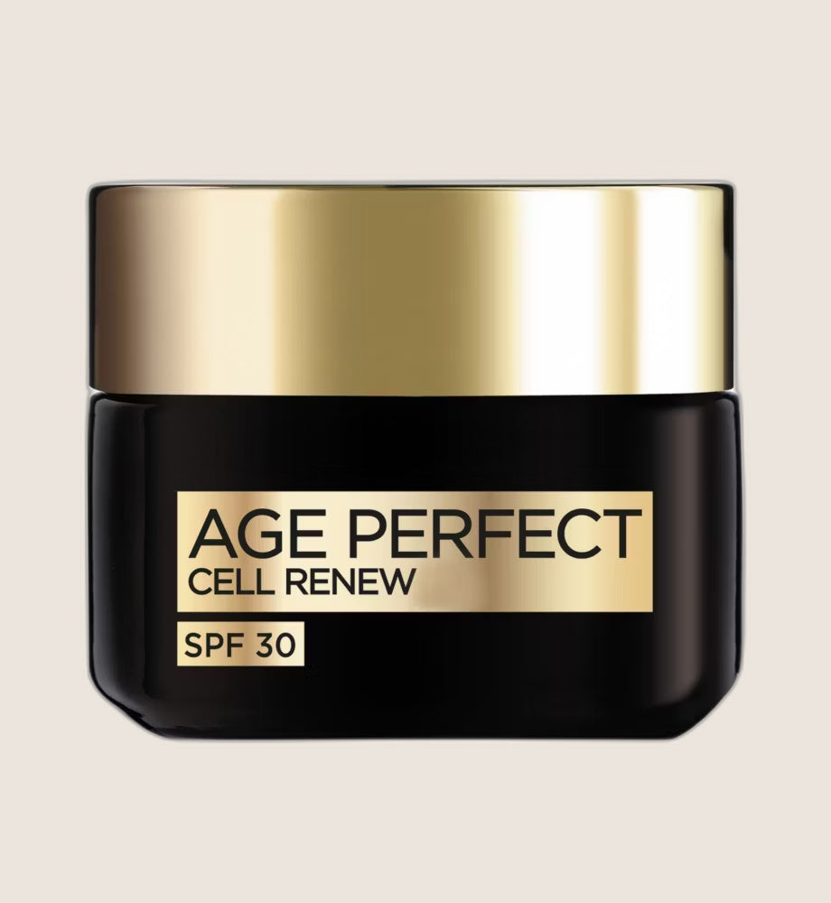 L'Oréal Paris Cell Renew Day Cream, Age Perfect Anti-Oxidant Recovery Complex SPF 30 50ml