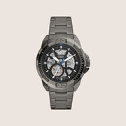 Fossil Mens Bronson Automatic Gunmetal Watch ME3218