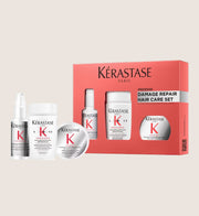 Kérastase Première Discovery Gift Set for Damaged Hair with Pure Citric Acid (Travel-Size Pre-Shampoo, Shampoo and Mask) Cleansing Formula