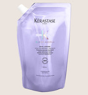 Kérastase Blond Absolu Shampoo Hydrating Refill Pouch for Lightened & Highlighted Blonde Hair with Hyaluronic Acid Hydrating Formula 500ml
