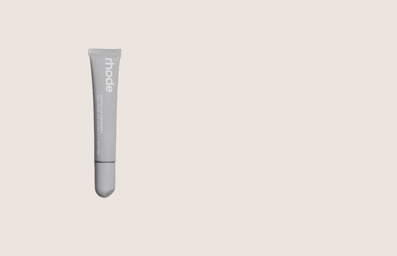 Rhode Skin Peptide Lip Treatment Strawberry Glaze Glossy Nourishing Hydrating Lip Balm 10ml