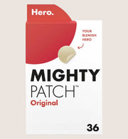 Hero Mighty Patch Original Spot Patches Clear Hydrocolloid 36 Count
