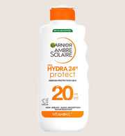 Garnier Ambre Solaire Hydra 24H Protect SPF20 Sun Cream Lotion 175ml