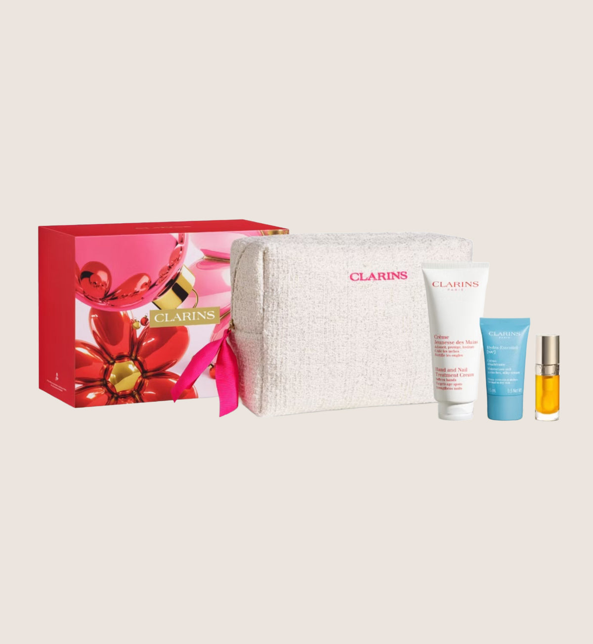 Clarins Icons Collection Skincare 3 Piece Skincare Gift Set For Her