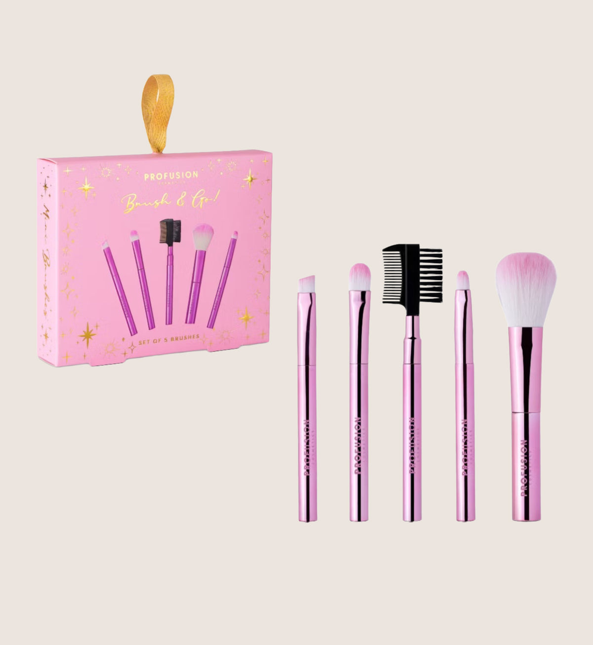 Profusion Brush Up Your Beauty Game Brush Beauty Gift Set For Her