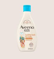 Aveeno Kids Bubble Bath & Wash Gentle Cleanse 250ml