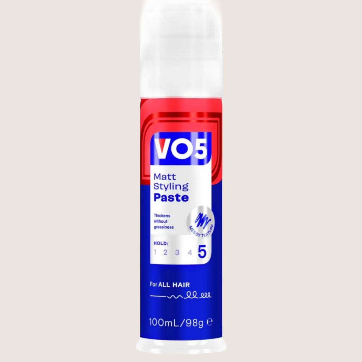 VO5 Matt Styling Paste Reworkable Hold 100ml