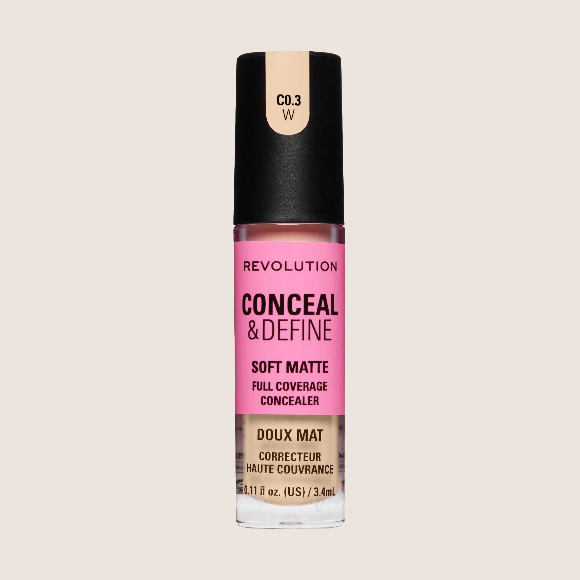 Revolution Conceal and Define Full Coverage Concealer Full Coverage