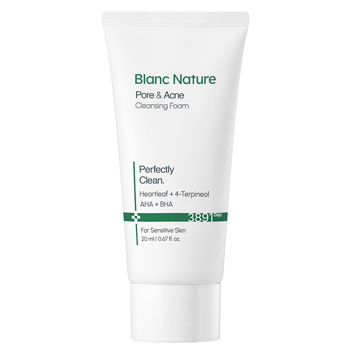 Blanc Nature Pore & Acne Cleansing Foam 20ml