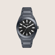 Fossil Mens Everett Black Ceramic Watch CE5027