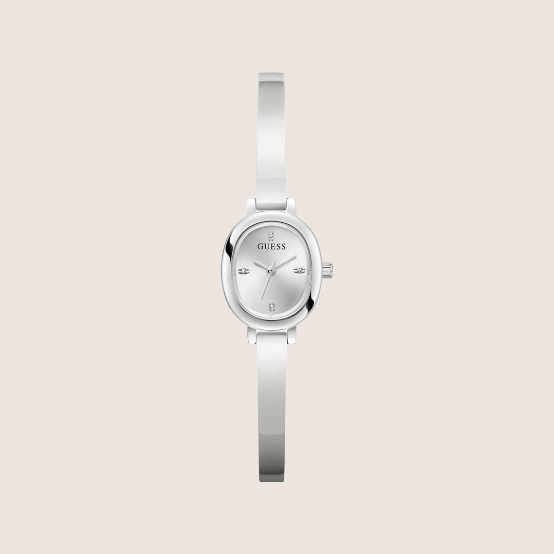 Guess Women's Penelope Watch Crystal-Set Silver Dial GW0924L1