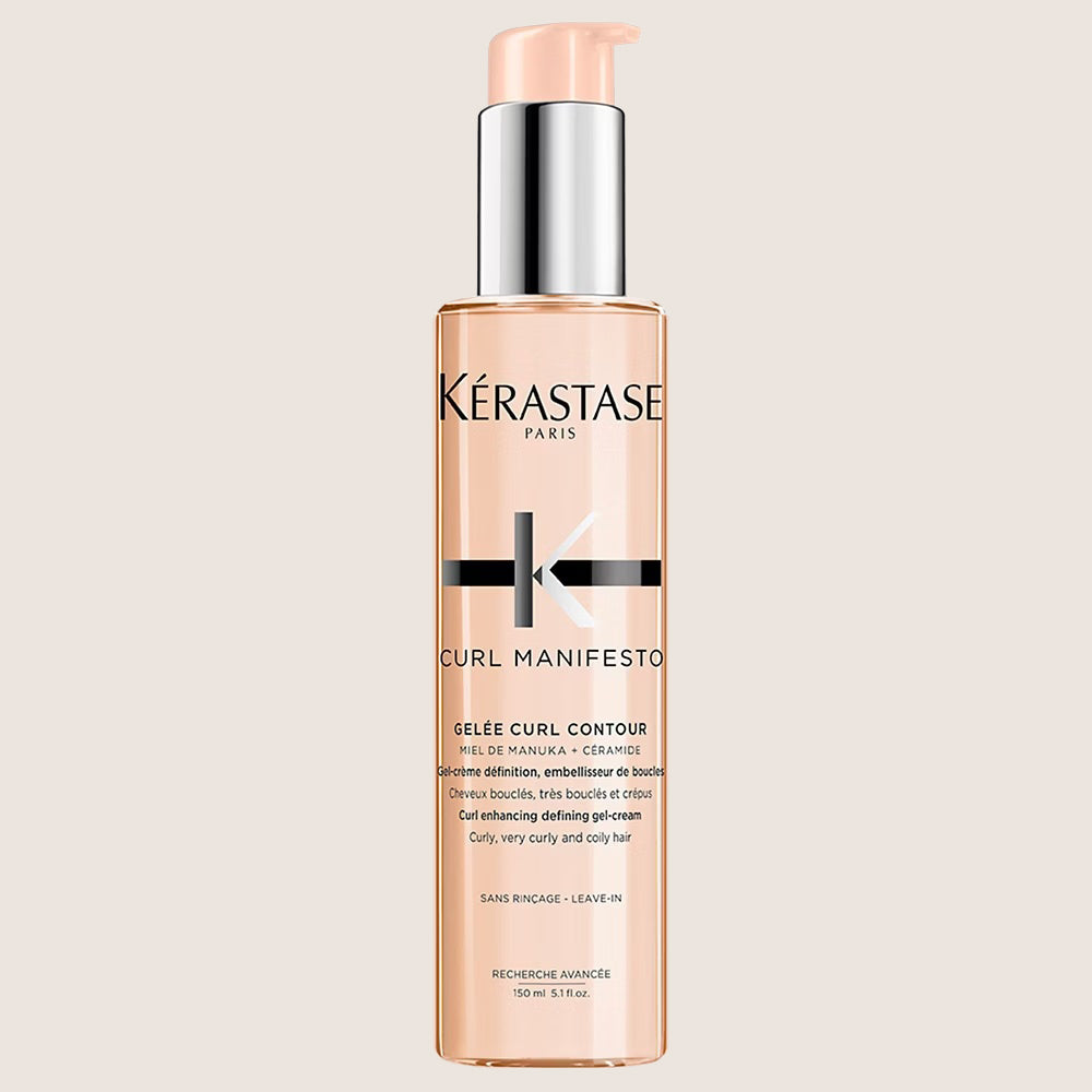 Kérastase Curl Manifesto, Medium Hold Gel Cream Mousse, Definition & Bounce, For Curly Hair Professional Care 150ml
