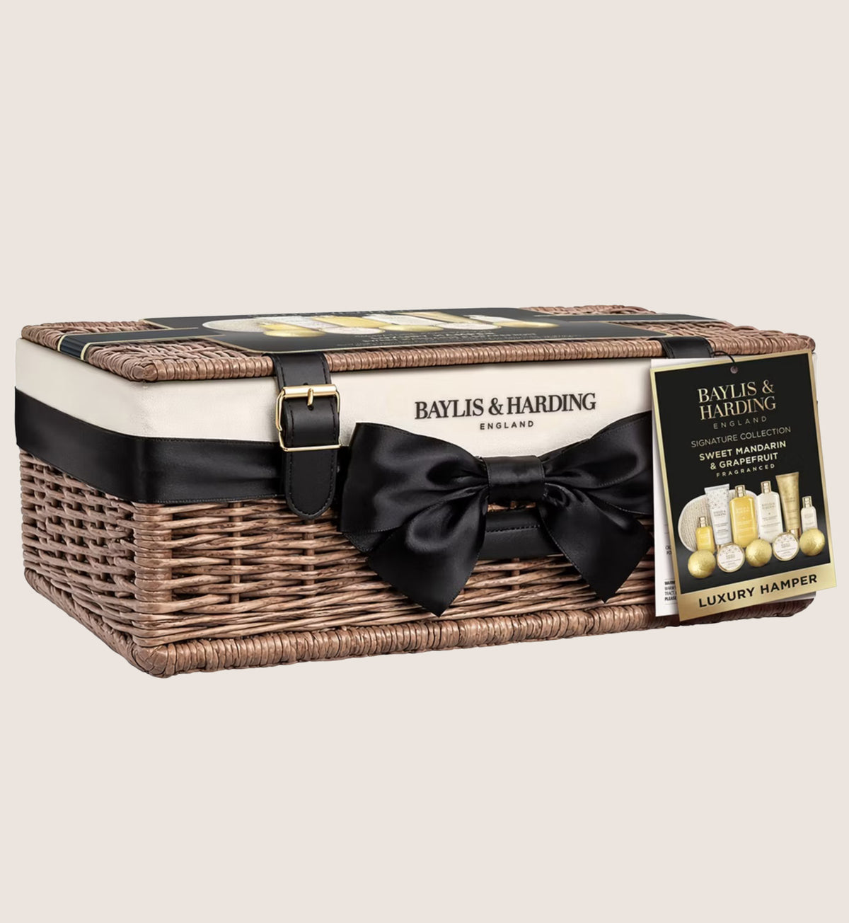 Baylis & Harding Sweet Mandarin & Grapefruit Luxury Hamper Bath & Body Gift Set For Her