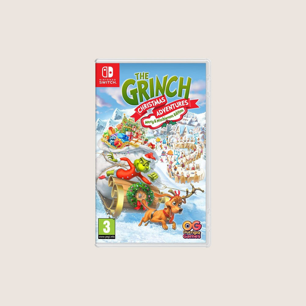 BANDAI The Grinch Christmas Adventures: Merry & Mischievous Edition (Bandai Namco Entertainment | Nintendo Switch)