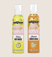 Soap & Glory Let's Get Tropical Mouse Butter & Foam Wash Duo Gentle Cleanse