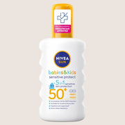 NIVEA SUN Kids Sensitive Sun Cream Spray SPF50+ Water Resistant 200ml