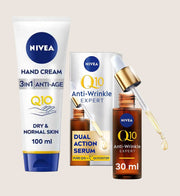 NIVEA Q10 Serum & Q10 Hand Cream Bundle Serum & Hand Cream Set