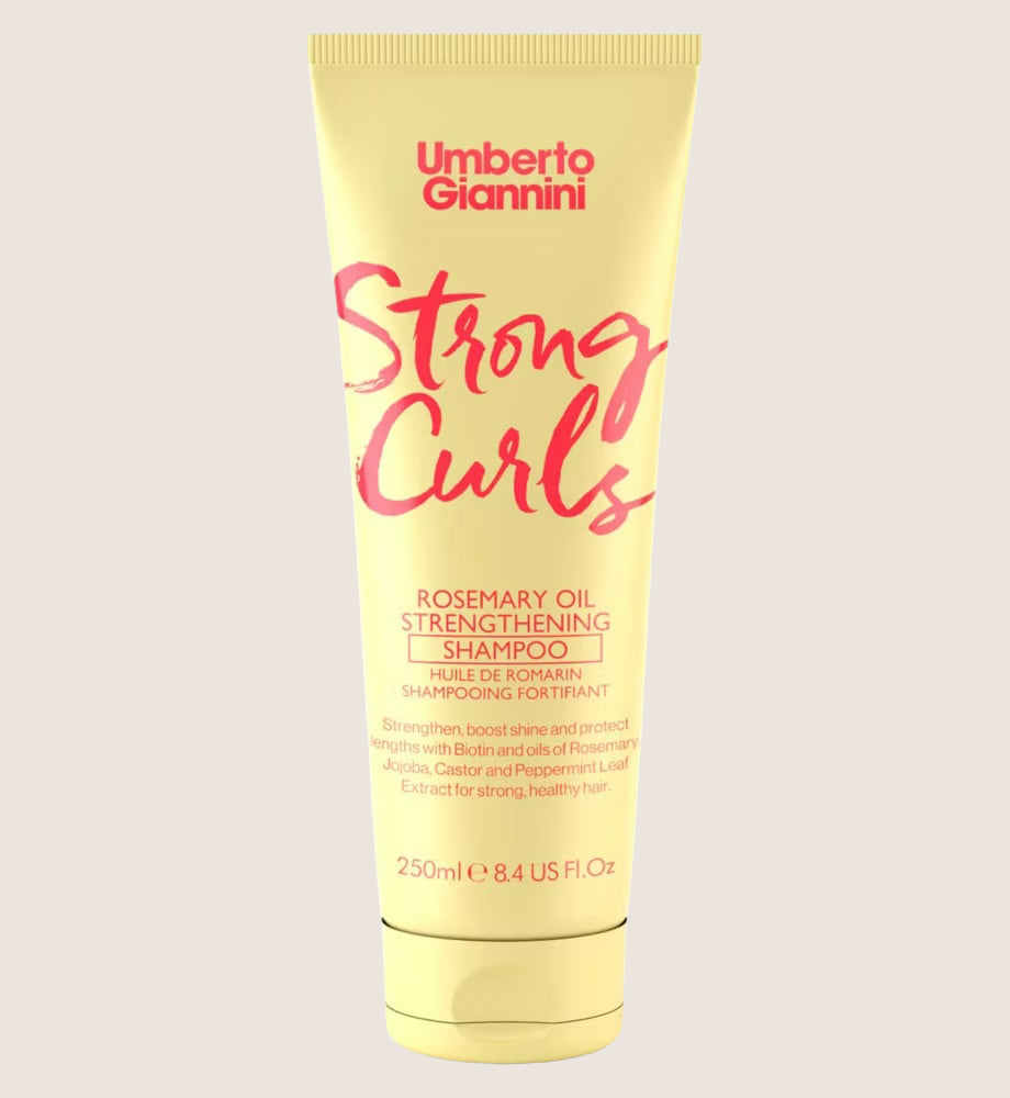Umberto Giannini Strong Curls Rosemary Oil Shampoo Curl Enhancing 250ml