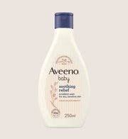 Aveeno Baby Soothing Relief Emollient Wash Gentle Cleanse 250ml