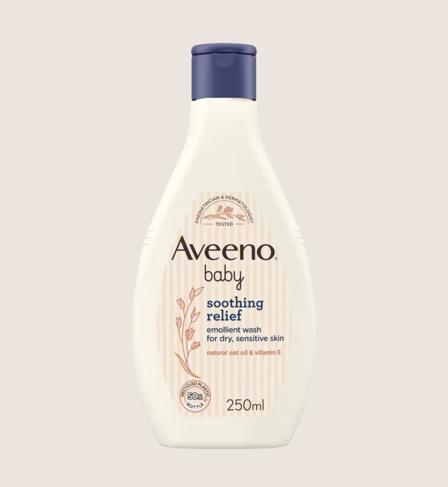 Aveeno Baby Soothing Relief Emollient Wash Gentle Cleanse 250ml