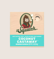 Dr. Squatch Mini Soap Bar Coconut Castaway Natural Coconut Scent 65g