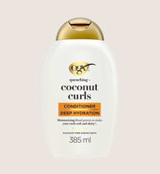 OGX Quenching+ Coconut Curls pH Balanced Curl-Defining Moisturising Conditioner 385ml