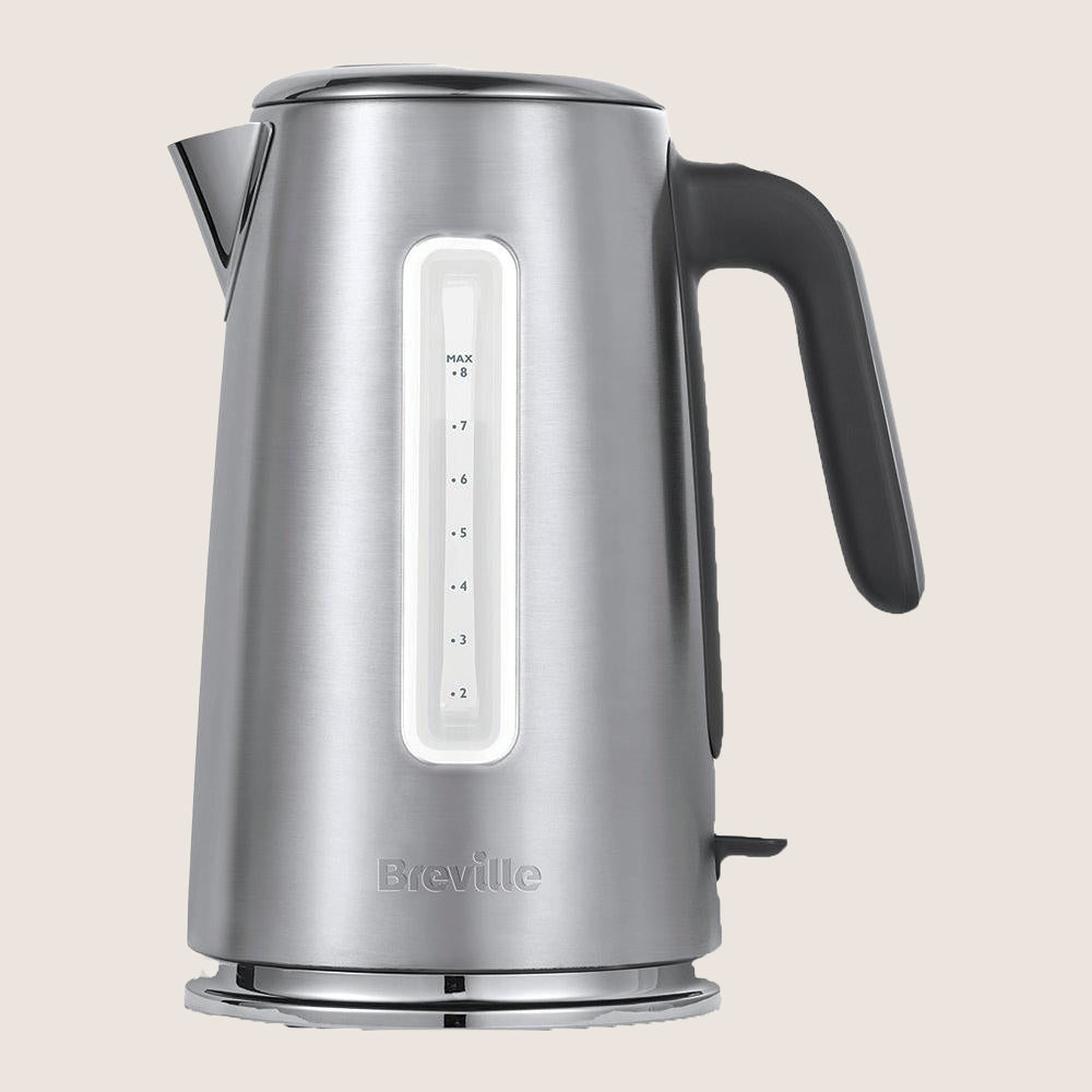 BREVILLE Edge Low Steam VKT236 Traditional Kettle Low Steam Technology 1.7L - Brushed Stainless Steel