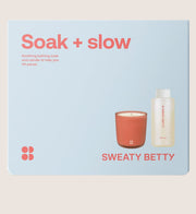 Sweaty Betty Soak And Slow Bath Soak & Candle Bath & Body Gift Set For Her