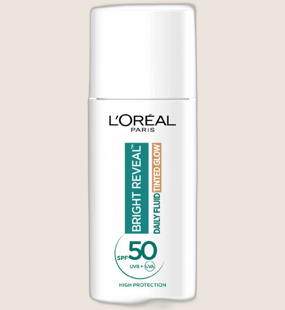 L'Oréal Paris Bright Reveal UV Fluid Tinted Glow Bronze SPF50+ 50ml