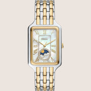 Fossil Raquel Two Tone Steel Bracelet Watch ES5399