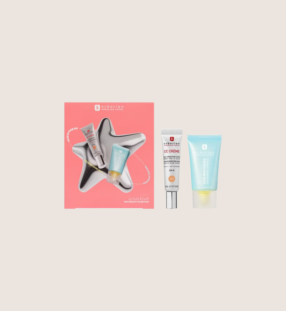Erborian The Healthy Glow Duo Skincare Gift Set For Her