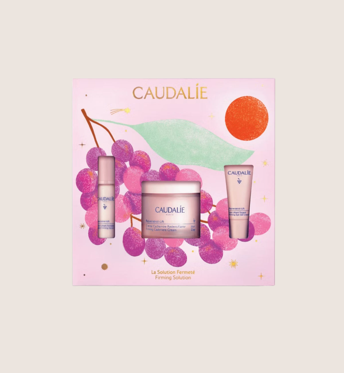 Caudalie Resveratrol-Lift Firming Solution Skincare Gift Set For Her