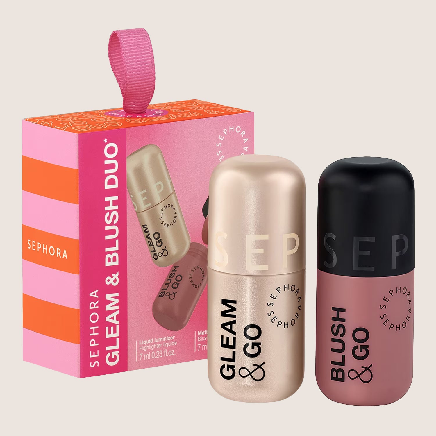 Sephora Collection Gleam & Blush Duo Set Liquid Blush & Highlighter Duo