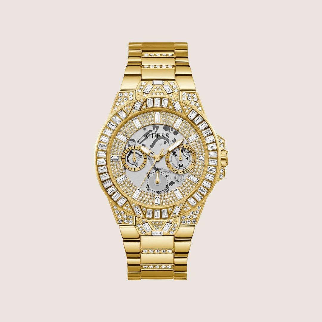 Guess Mens Watch Gold Dial GW0516G2
