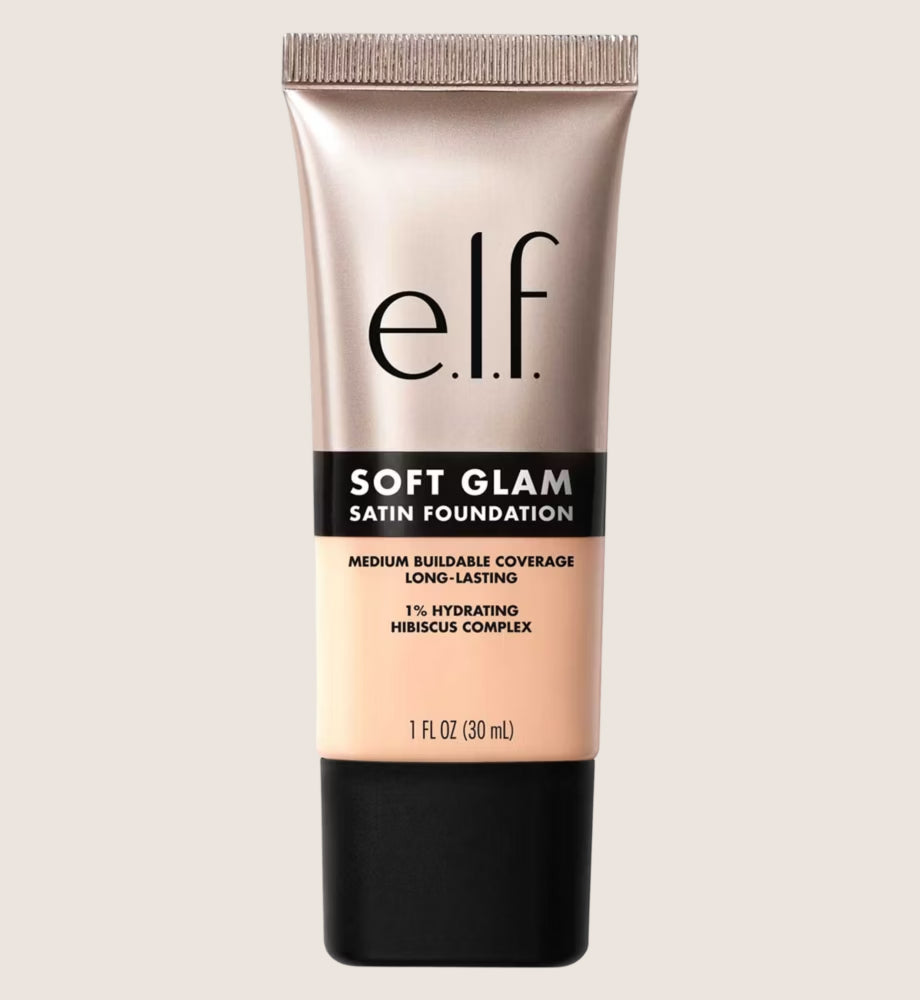 e.l.f. Soft Glam Satin Foundation Buildable Coverage