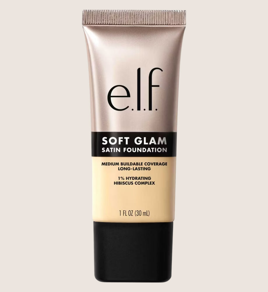 e.l.f. Soft Glam Satin Foundation Buildable Coverage