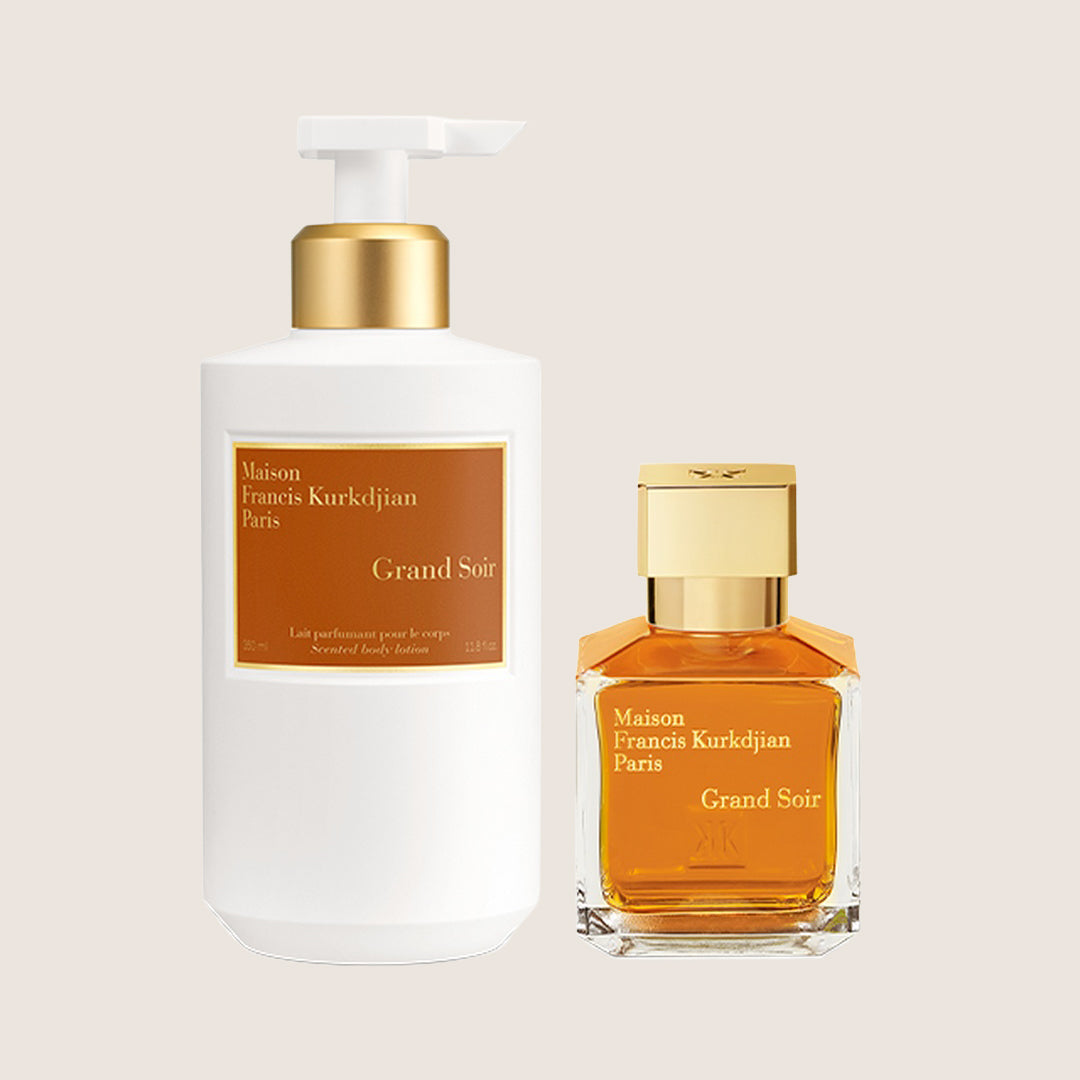 Maison Francis Kurkdjian Unisex Grand Soir Scented Body Lotion and Eau de Parfum Evening Duo Set
