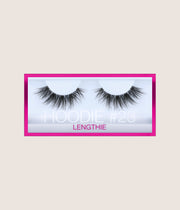 Huda Beauty Hoodie False Lashes #23 Ultra-Dramatic Fluffy Lengthie Lash Synthetic Fibers