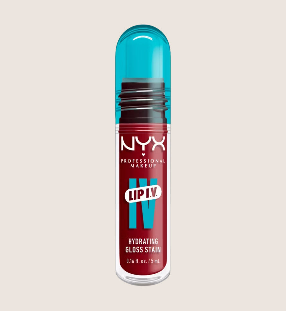 NYX Professional Makeup Lip IV Hydrating Gloss Stain, Lip Gloss Hydrating Formula