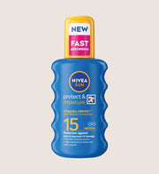 NIVEA SUN Protect & Moisture Sun Cream Spray SPF 15 SPF15 200ml