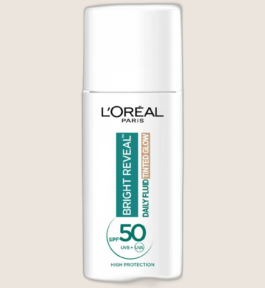 L'Oréal Paris Bright Reveal UV Fluid Tinted Glow Pearl SPF50+ 50ml