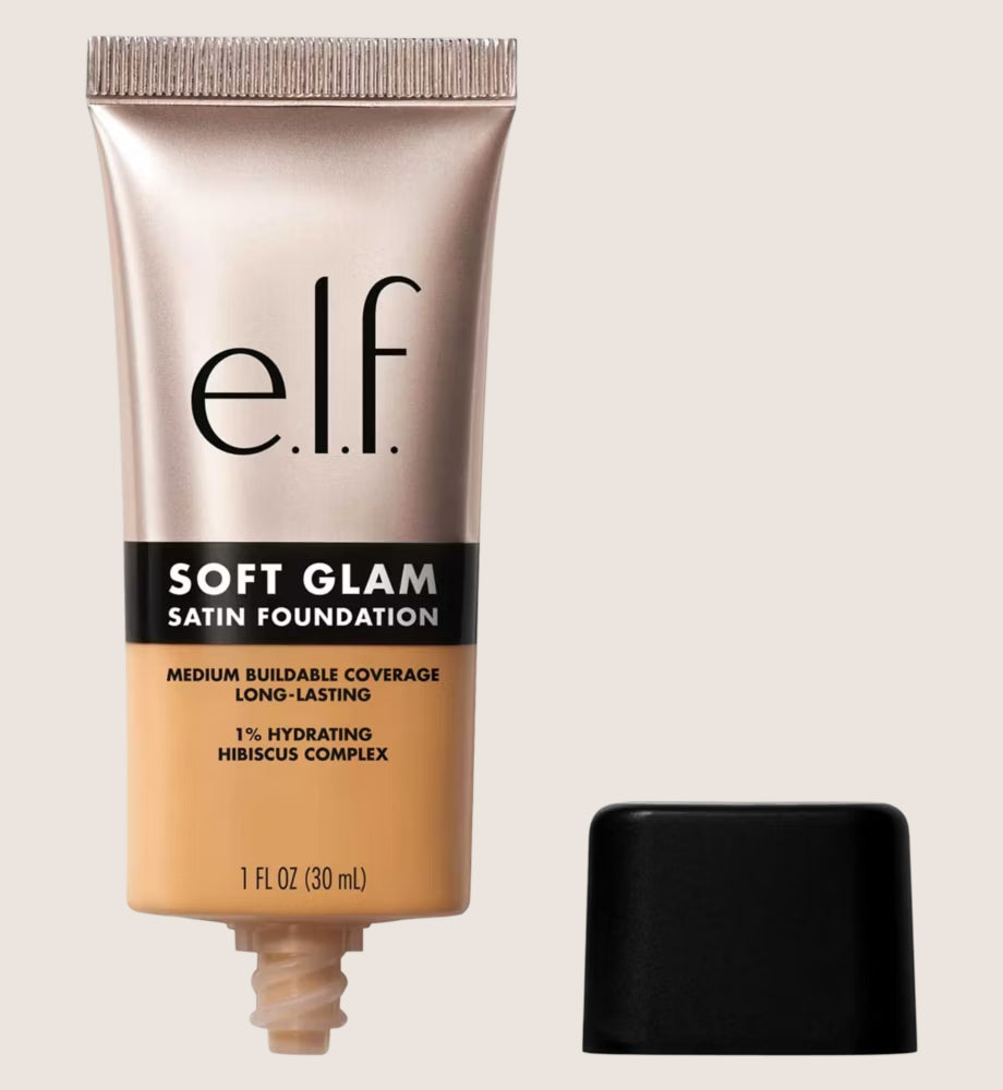e.l.f. Soft Glam Satin Foundation Buildable Coverage