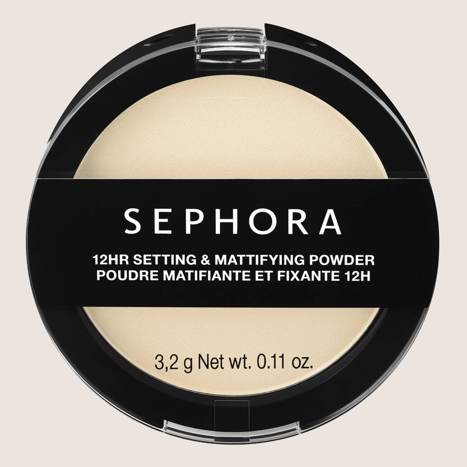 Sephora Collection 12H Setting & Mattifying Longwear Powder Compact Size 3.2g