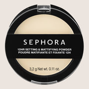 Sephora Collection 12H Setting & Mattifying Longwear Powder Compact Size 3.2g