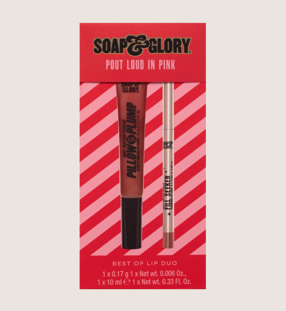 Soap & Glory Pout-Loud In Pink Beauty Gift Set For Her