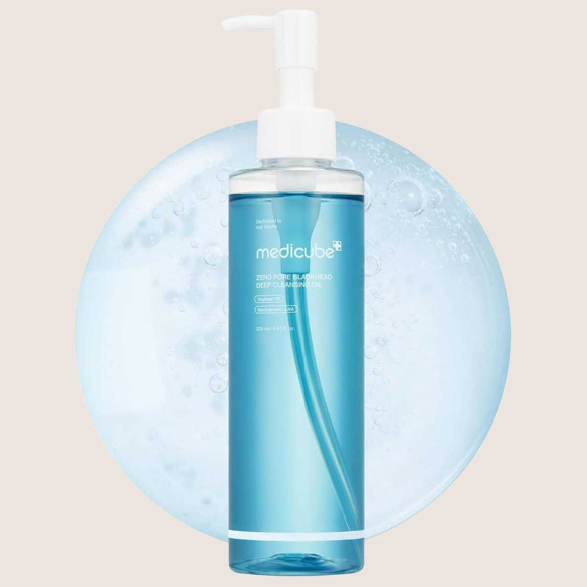 MEDICUBE Zero Pore Blackhead Deep Cleansing Oil Plant-Derived Pore-Purifying Cleansing Oil 205ml