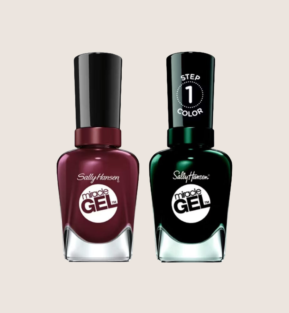 Sally Hansen Miracle Gel Winter Nail Polish Duo